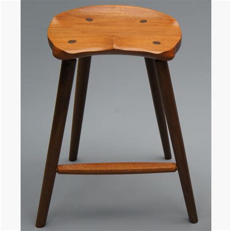 Buy Hand Made Saddle Seat Bar Stool Counter Height Made To Order