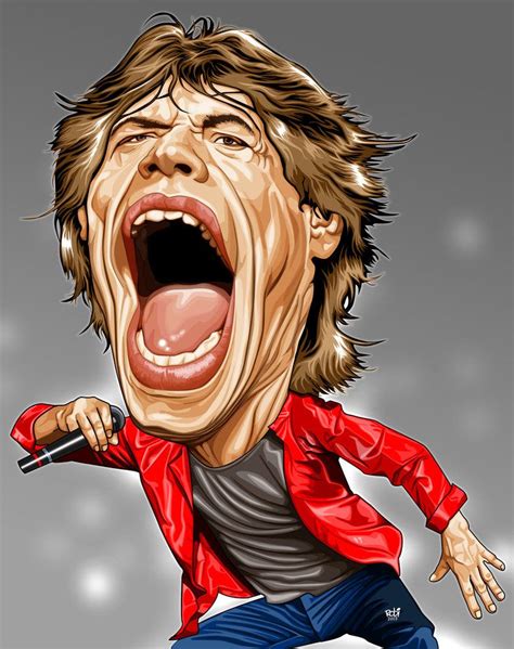 Mick Jagger By Iborart On Deviantart