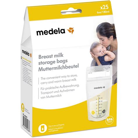 Medela Breast Milk Storage Bags 25 Pack Woolworths