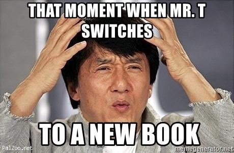 That Moment When MR T SWITCHES To A New Book Confused Jackie Chan