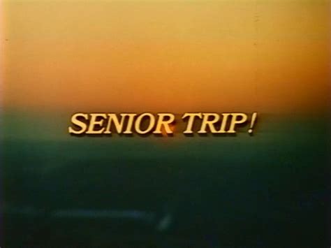 Senior Trip 1981