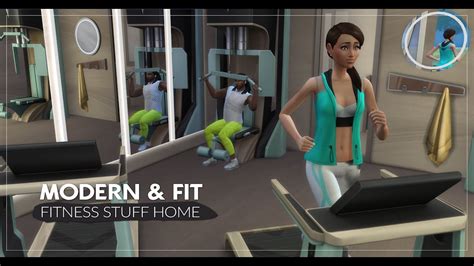 The Sims 4 Fitness Stuff Modern And Fit Home Giveaway Youtube