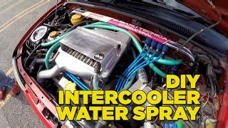 It's obviously going to handle more boost during injection, so if the car is tuned at it's. DIY Windshield Washer Water Injection kit (also works as ...