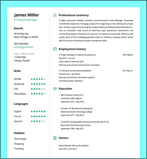 All you need now is a great cv suitable for freshers to get you started. Resume Free Download For Freshers In Word Format - Resume ...