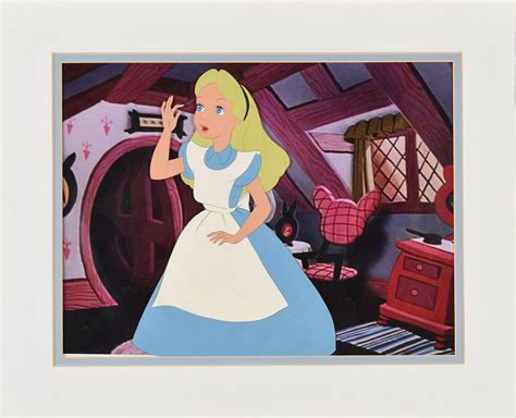 Alice Production Cel From Alice In Wonderland