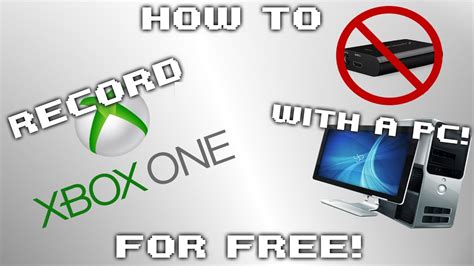 To record you xbox 360 gameplay, you will have to purchase a capture card. How to Record Xbox One Gameplay FREE with a Windows 10 PC ...