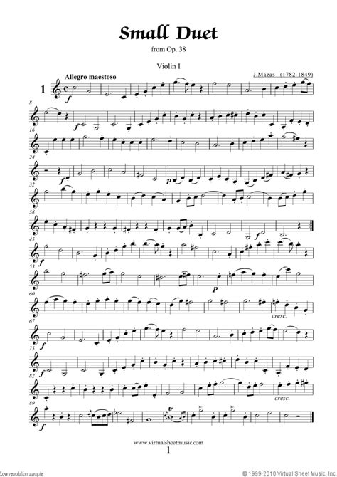 Guitar duets pdf download.nine very easy guitar duets david raleigh arnold introduction the top parts of these duets are intended for teaching beginners. Free Mazas - Duet Op.38 No.1 sheet music for two violins PDF