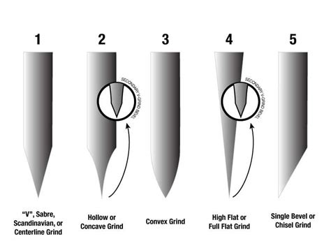 Knife Blade Grinds 5 Common Edges Explained Pro Tool Reviews