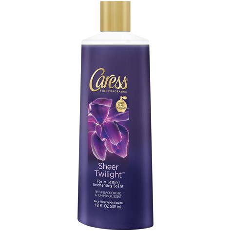 Caress Body Wash Twilight Black Orchid And Juniper Oil Scent Sheer 18