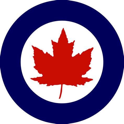 Fileroundel Of The Royal Canadian Air Force 1946 1965svg Wikipedia