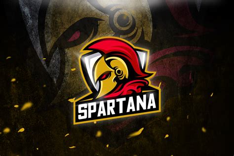 Spartan Mascot And Esport Logo Illustrator Templates ~ Creative Market