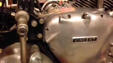 1951 Vincent Comet Motorcycle 500cc 9 Initial Clean