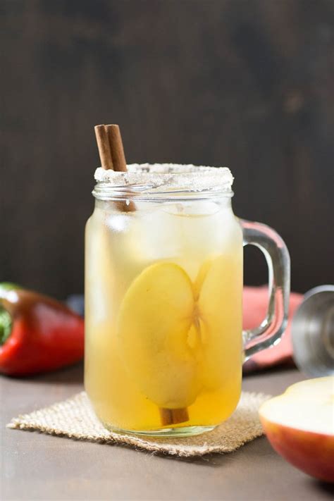 I had planned to post it early this morning too; Salted Caramel Apple Cocktail | The Best Fall Cocktail ...