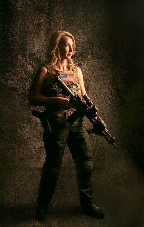 Female Soldier N Girls Firearms Bunnies Badass Tactical Weapons Nude