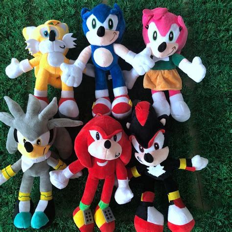 2021 28cm Nnew Arrival Sonic The Hedgehog Sonic Tails Knuckles The