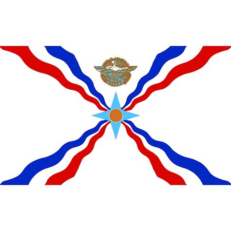 Assyrian Flag X Cm X Cm X Cm Banner X Ft Indoor Or Our