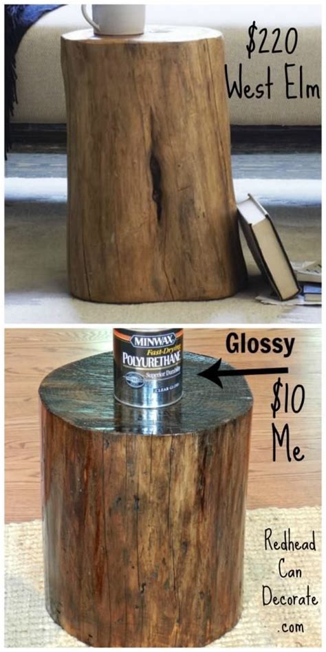 43 Ingeniously Creative Diy End Table For Your Home Diy Furniture