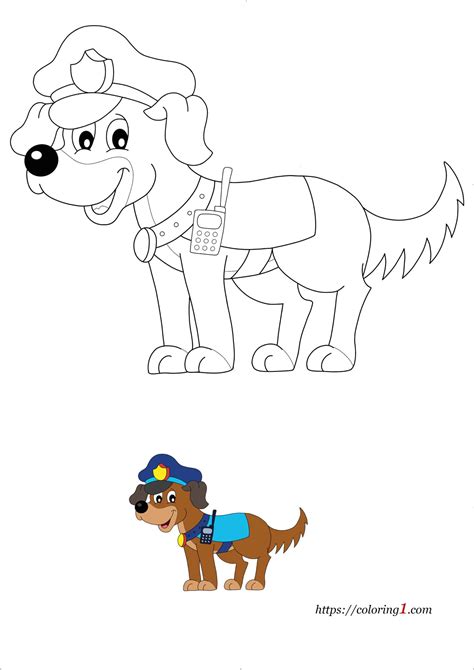 police dog coloring pages  dog color pages ideas dog coloring page coloring pages