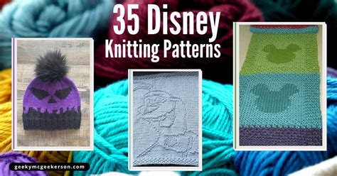 The Cutest Disney Knitting Patterns