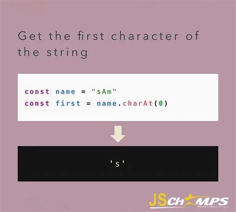 How Do I Make The First Letter Of A String Uppercase In Javascript