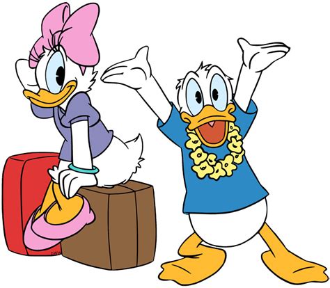 Daisy Duck Clipart Disney Cartoon Characters Disney Cartoons Donald Images