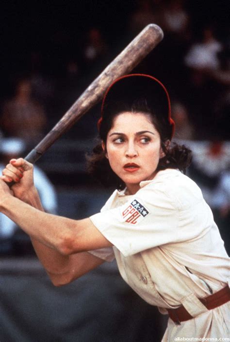 Competitive sisters dottie hinson (geena davis) and kit keller (lori petty) spar with. A League Of Their Own - Madonna & Tom Hanks in movie by ...