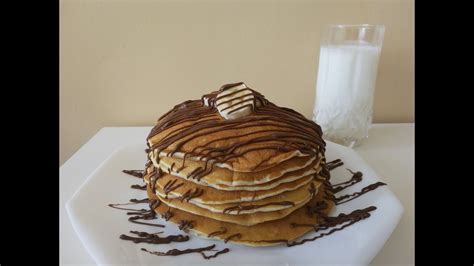 Pancakes Sans Oeufs Recette Facile Et Rapide Youtube