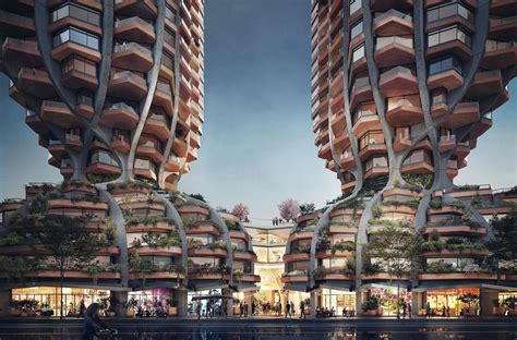 Gallery Of Heatherwick Studio Unveils Pair Of Curvaceous Towers For Vancouver 2