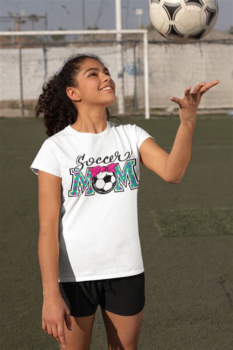 Mamá De Fútbol Png Polka Punto De Fútbol Mamá Png Pelota Etsy