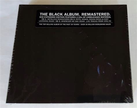 Metallica The Black Album Remastered Expanded 3CD 11299412213 Sklepy