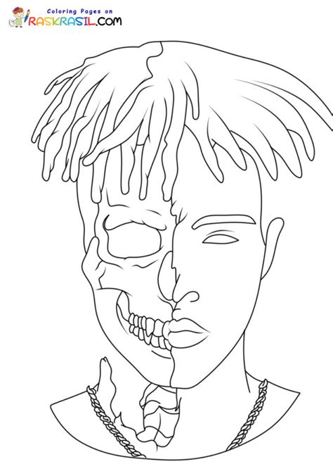 Xxxtentacion Coloring Page Free Printable Coloring Pages The Best