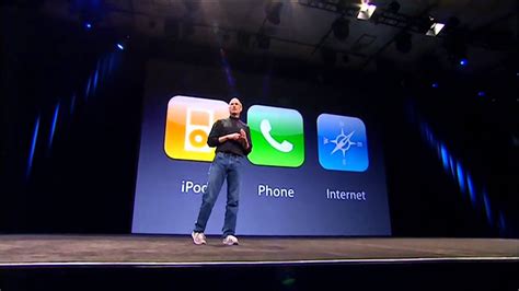 Steve Jobs Introduction Of Original Iphone Youtube
