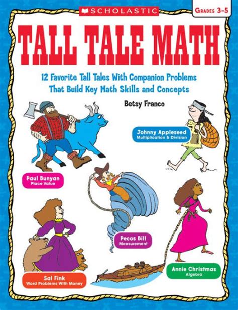 Tall Tale Math 12 Favorite Tall Tales With Companion Problems That