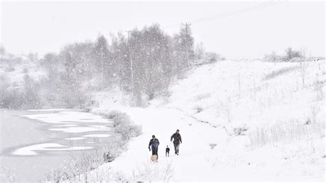 Unprecedented Snowfall Caused Transport Chaos On The Island And In