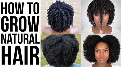 How To Grow Natural Hair Tips For Longer Stronger Healthier