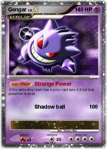 Pokémon Gengar 370 370 Strange Power My Pokemon Card