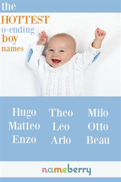 Love Boy Names Ending With O These Are The Hottest Of The Hot Spanish