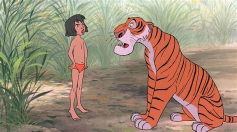 Mowgli Faces Shere Khan 1967 Disney Pixar Art Disney Walt Disney Animation Disney Villians