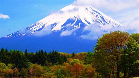 Fondos De Pantalla Japón Paisaje Montañas Monte Fuji Naturaleza