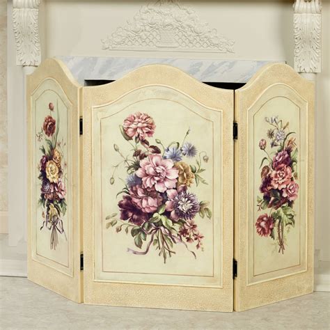 Floral Dreams Decorative Fireplace Screen