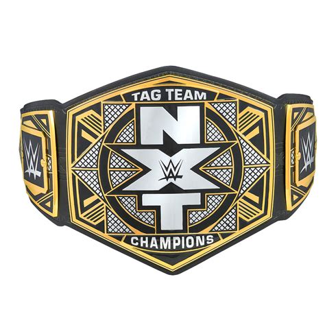 Official Wwe Authentic Nxt Tag Team Championship Replica Title Belt