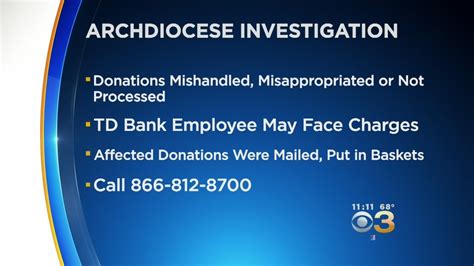 Archdiocese Of Philadelphia Says Your Donations May Have Been