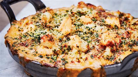 Looking for a tasty thanksgiving side dish? Crab macaroni cheese with lemon brioche and tarragon ...
