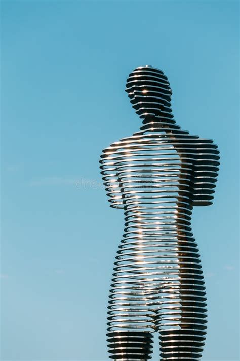 Batumi Adjara Georgia Moving Metal Sculpture Created By Georgian