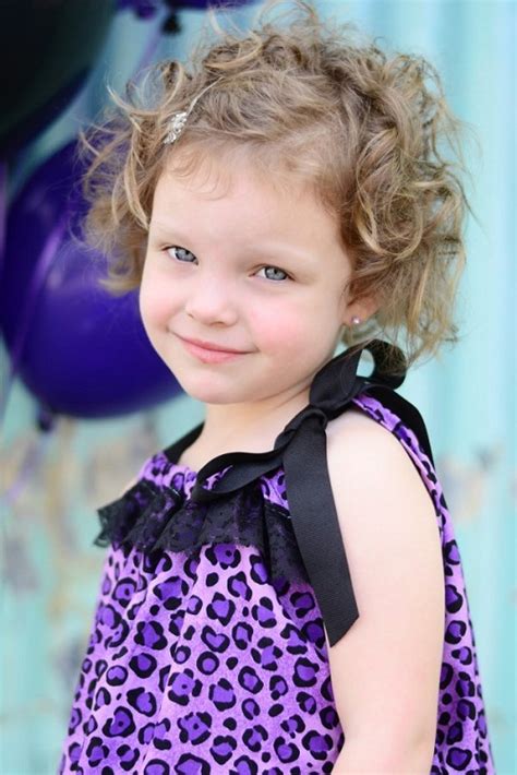 Curly Hairstyles For Little Girls How To Style