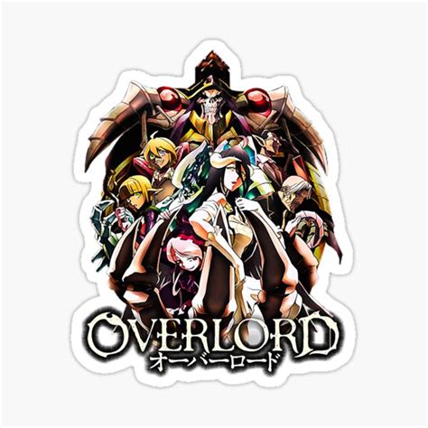 Overlord Sticker For Sale By Jimjefferiessh Redbubble