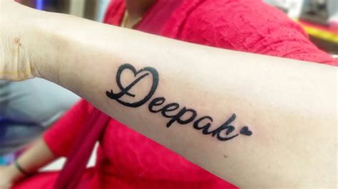 Top More Than Deepak Naam Ka Tattoo Latest In Eteachers