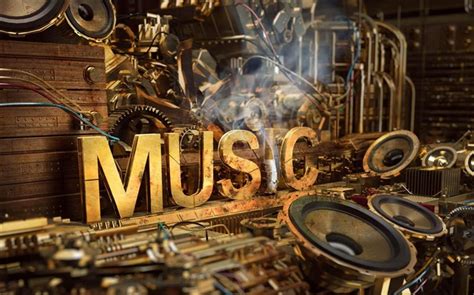 Abstract Music Music Lovers Wallpaper View