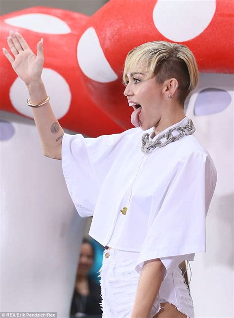 Miley Cyrus Performs On The Today Show And Admits Shell Stop Being