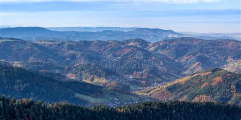 Seebach In The Black Forest Mountains Landscape Scenery Nature Fall